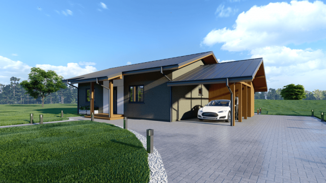 Mājas projekts Arhipro 1-83